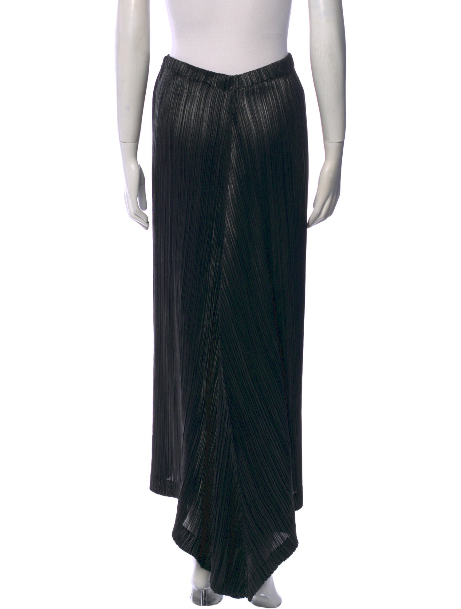 Issey Miyake Pleated Accents Long Skirt